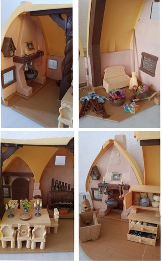 Casita Blancanieves y enanitos Disney
