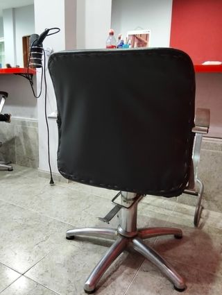 Sillón Peluquería - Giratorio hidráulico