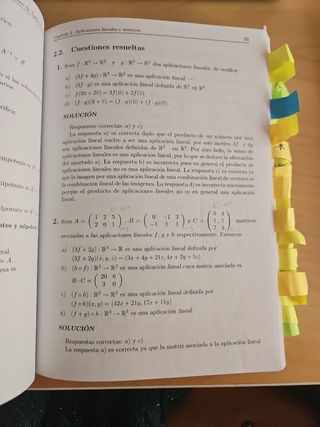 Libro de Álgebra lineal para universidad. 