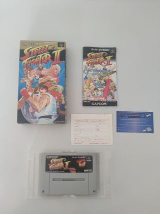 Street Fighter II Super Famicom SNES