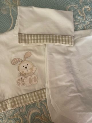Sábanas minicuna conejito