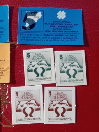 Vales antiguos bancos Cataluña, Sabadell