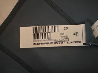 Traje neopreno verano - talla única