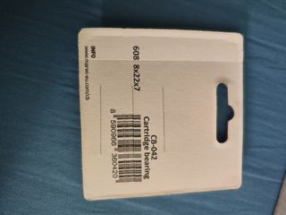 Rodamientos Union CB-042 (8x22x7) 12unidades