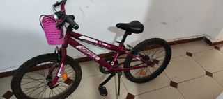 Bicicleta y patín niña 20" WST