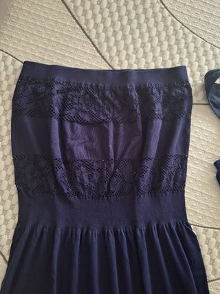 Conjunto playero azul - 3 piezas