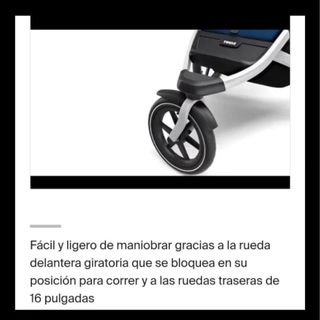 Coche Thule Bebé: Ligero y cómodo