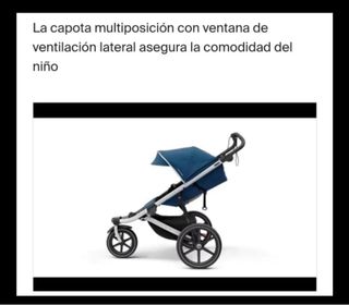 Coche Thule Bebé: Ligero y cómodo