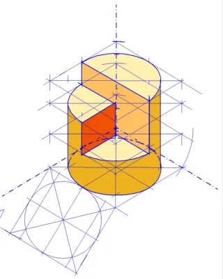 Clase de dibujo técnico Bachillerato