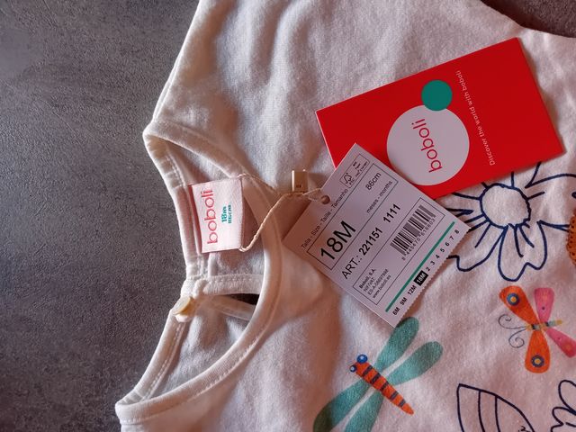 Vestito bimba Boboli 18m fiori