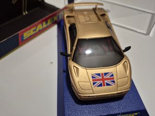 Scalextric Lamborghini Diablo Gold Edicion-RARO
