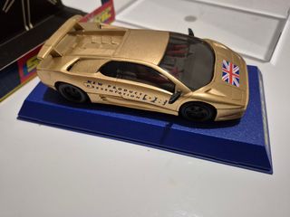 Scalextric Lamborghini Diablo Gold Edicion-RARO