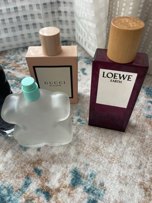 Perfumes Yves Saint Laurent, Tous, Loewe VACIOS