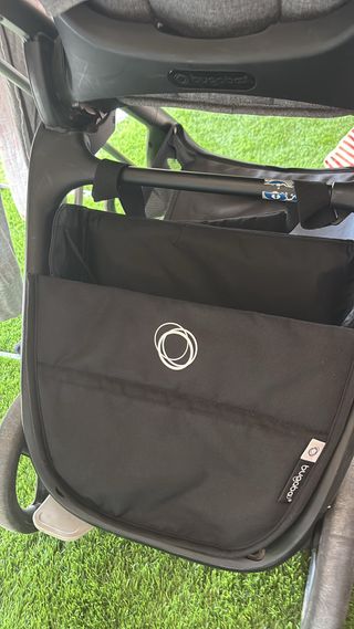 Bugaboo Dragonfly Gris Capota Rosa de verano 