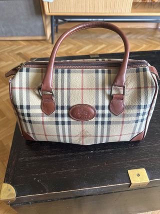 Borsa Burberry originale Modello Boston Haymarket