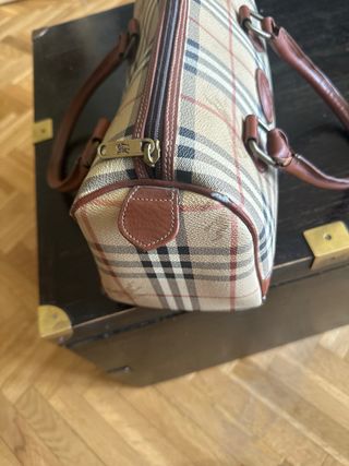 Borsa Burberry originale Modello Boston Haymarket