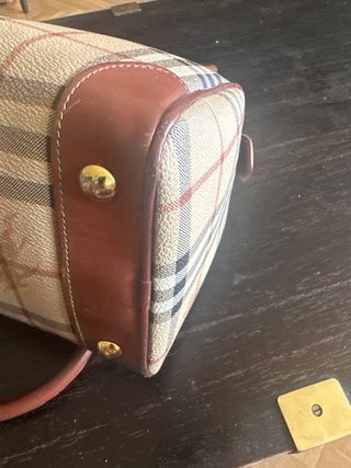 Borsa Burberry originale Modello Boston Haymarket