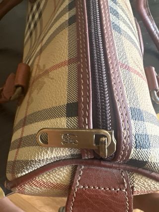 Borsa Burberry originale Modello Boston Haymarket