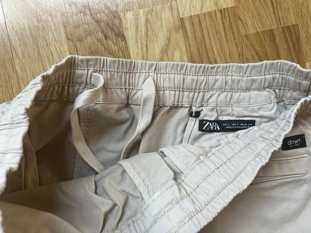 Shorts loneta Zara - L