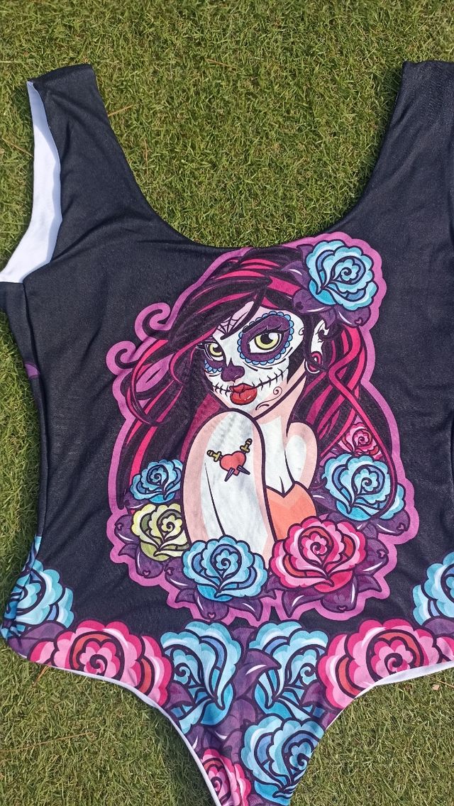 Body calavera mexicana