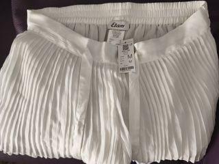 Conjunto Etam CON ETIQUETA!blanco plisado - veran