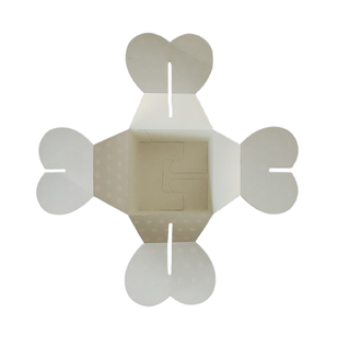 24 Scatola porta Porta tutto rosa a pois