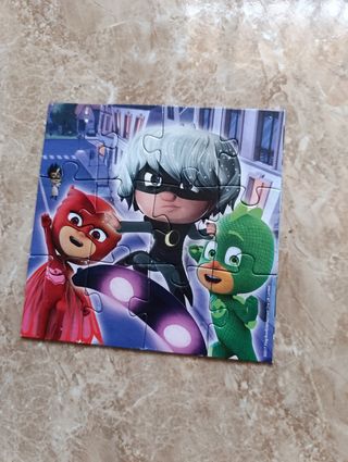 4 Puzzles PJ Masks Educativos
