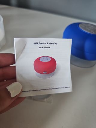 Altavoz Bluetooth Portátil Azul