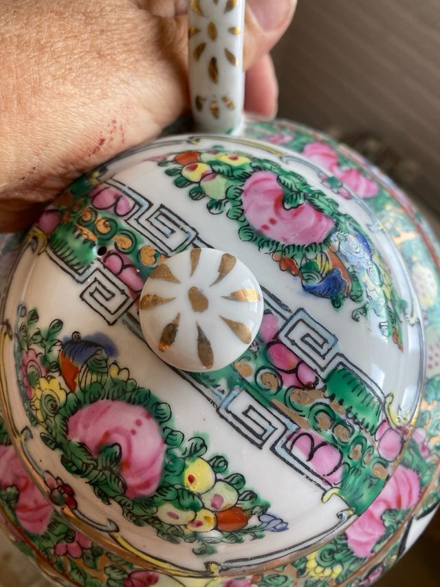 Juego té porcelana china vintage