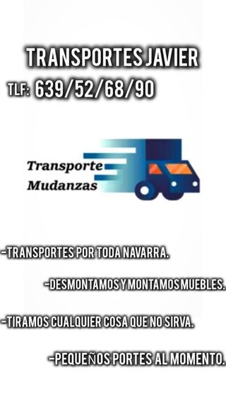 Transportes Javier - Mudanzas
