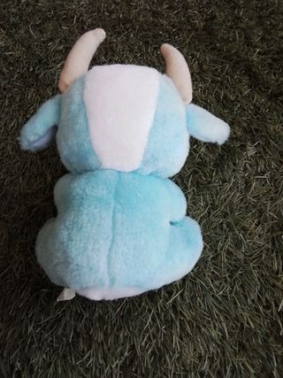 Vaca peluche azul - Juguete tierno