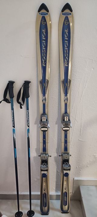Esquís Rossignol + Bastones + Botas