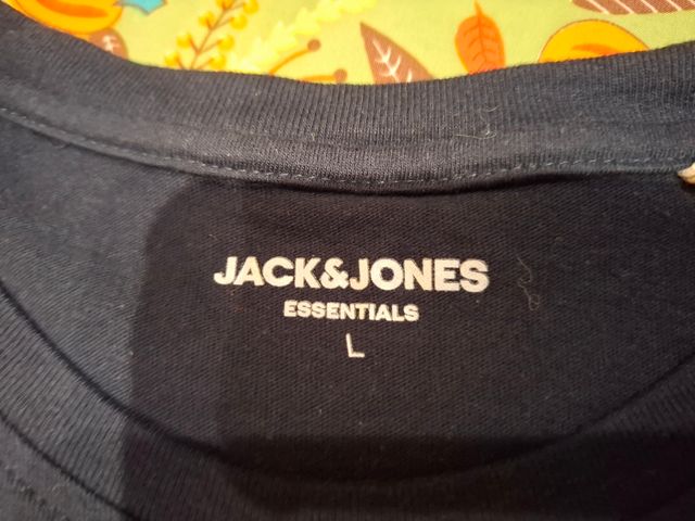 Camiseta Jack&Jones L - Azul Gris