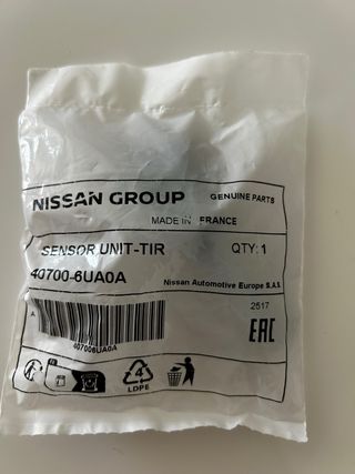 Sensor Presión Neumáticos Nissan Qashqai