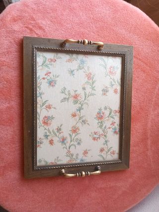 Bandeja vintage floral