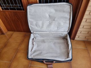 Maletas Vintage Bric's - Azul y Marrón