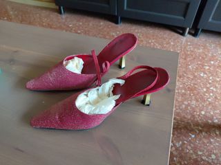 Zapatos fiesta rojos