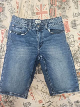 Shorts Vaqueros Replay - Azul