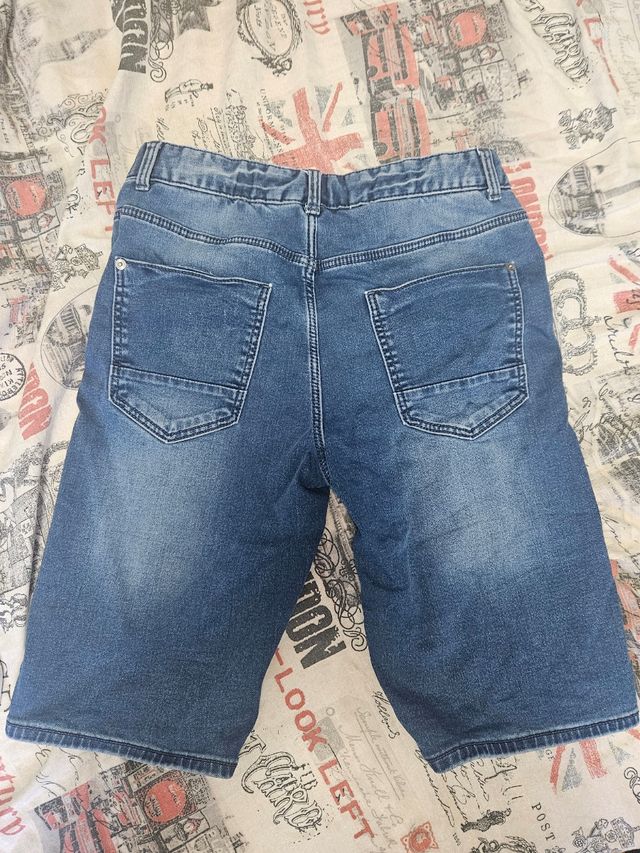 Shorts Vaqueros Replay - Azul