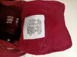 Converse granates con brillos en blanco plateado