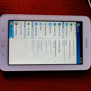Tablet Samsung blanca