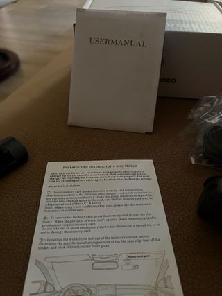 Cámara Coche DVR 1080p Dual Dashcam