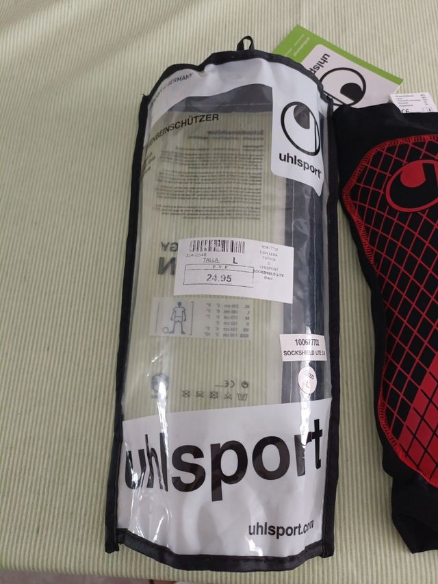 Espinilleras Uhlsport L - Nuevas