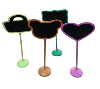 Segnaposto Lavagna 12 pz Multicolor