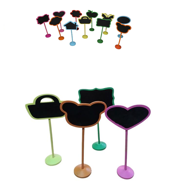 Segnaposto Lavagna 12 pz Multicolor