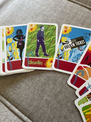 Jogo Cartas Charlie e a Fábrica de Chocolate