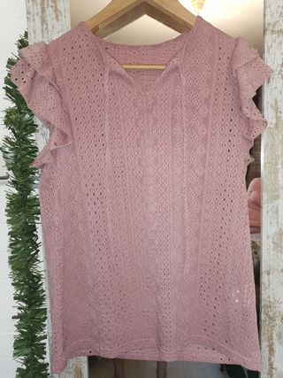 Blusa rosa claro - Talla S
