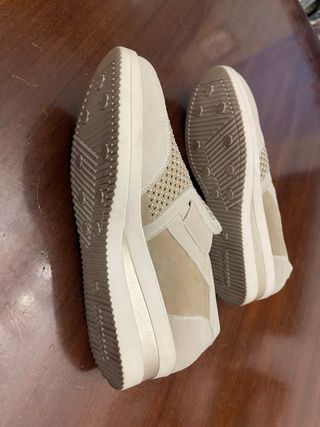 Gabor - Scarpe Beige e Argento