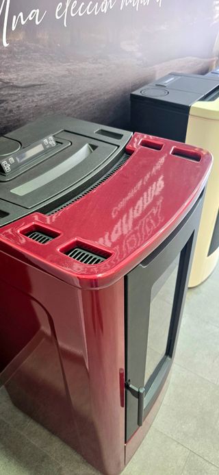 Estufa pellet Extraflame Teorema roja