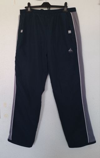 Pantalones Adidas - Azul y Gris